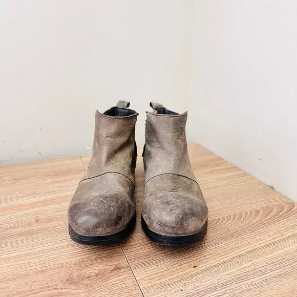 Sorel Emelie Chelsea boots. Down Leather Women’s Size 10 - Picture 3 of 10